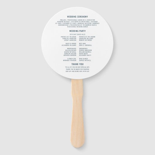 Foliage Garden Fall Leaves Greenery Modern Wedding Handwaaier (Achterkant)