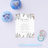 Foliage Geometrische Lijst Flyer (Enkel)