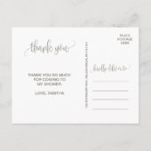 Foliage Hartelijk dank Briefkaart (Achterkant)