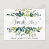 Foliage Hartelijk dank Briefkaart (Voorkant)