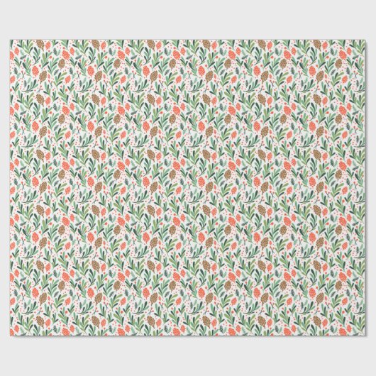Foliage Holiday Wrap Cadeaupapier (Vlak)