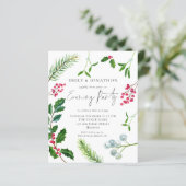 Foliage-kerstfeest-avond (Staand voorkant)