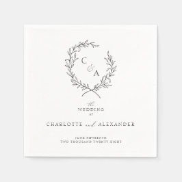  Foliage Krans, Fine Art Servet