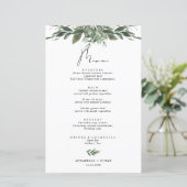 Foliage Leaf-menukaart (Staand voorkant)