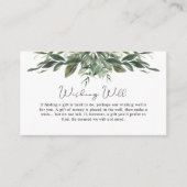 Foliage-lek-wishingputkaart Informatiekaartje (Voorkant)