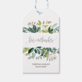 Foliage Love & Bedankt Cadeaulabel