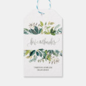 Foliage Love & Bedankt Cadeaulabel (Achterkant)