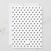 Foliage met liefdadige fotoserie Zwarte feestdag Feestdagenkaart (Achterkant)