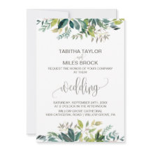 Foliage met Monogram Wreath Backing Wedding