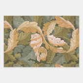  Foliage Morris Pattern Acanthus verlaat WR Inpakpapier Vel (Voorkant 3)