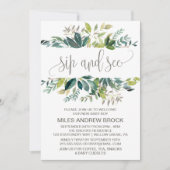 Foliage Sip en Zie Kaart (Voorkant)