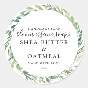 Foliage Soap Sticker