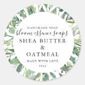 Foliage Soap Sticker (Voorkant)