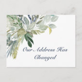 Foliage van bossen briefkaart (Voorkant)