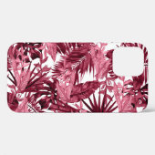 Foliage Waterverf Paarse, Bloemen naadloos. Case-Mate iPhone Case (Achterkant (horizontaal))