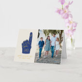 Folie #1 Pap Foam Finger Vaderdag Foto Card Wenskaart (Orchidee)