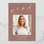 Folie | Aankondiging foto-Afstuderen (Voorkant)