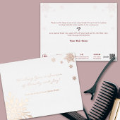 Folie accenten Seizoen van Beauty & Joy Holiday Ka Folie Feestdagen Briefkaart