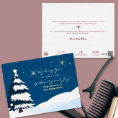 Folie accenten Silent Sterrennacht Holiday Kaart