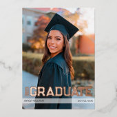 Folie Afstuderen Aankondiging college Hogeschool (Voorkant)