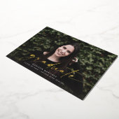 Folie Afstuderen de Aankondiging van het Afstudere (Gedraaid)