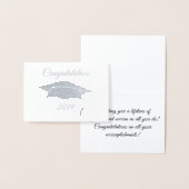 Folie Afstuderen Kaart (Display)