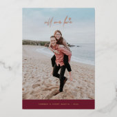 Folie Al onze Valentijnsdag Kaart van de Liefde -  (Voorkant)