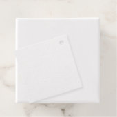 Folie-avor-tag Bedankjes Labels (Met doos)