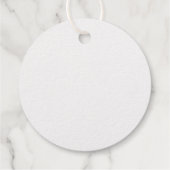 Folie-avor-tag Bedankjes Labels (Achterkant)