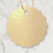 Folie-avor-tag Bedankjes Labels (Voorkant)