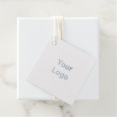 Folie-avor-tag Bedankjes Labels (Met doos)