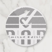 Folie-avor-tag Bedankjes Labels (Achterkant)