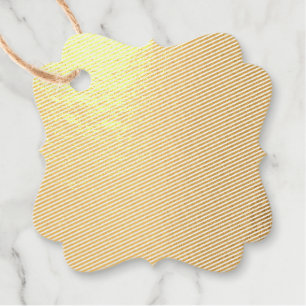 Folie-avor-tag Bedankjes Labels