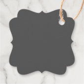 Folie-avor-tag Bedankjes Labels (Achterkant)