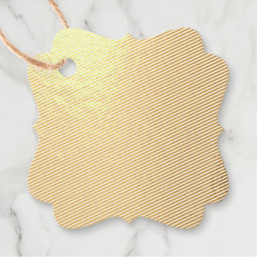 Folie-avor-tag Bedankjes Labels (Voorkant)