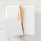 Folie-avor-tag Bedankjes Labels (Met doos)