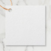 Folie-avor-tag Bedankjes Labels (Voorkant)