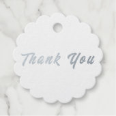 Folie-avor-tag Bedankjes Labels (Voorkant)