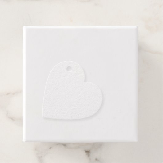 Folie-avor-tag Bedankjes Labels (Met doos)