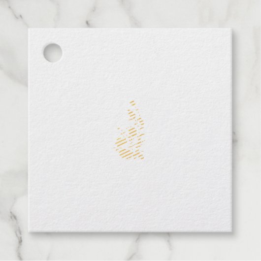 Folie-avor-tag Bedankjes Labels (Voorkant)