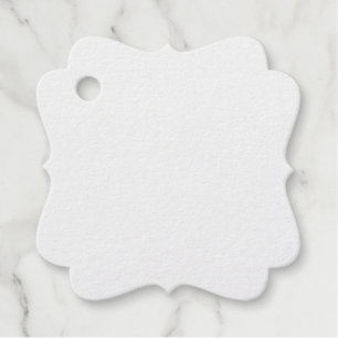 Folie-avor-tag Bedankjes Labels