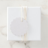 Folie-avor-tag Bedankjes Labels (Met doos)