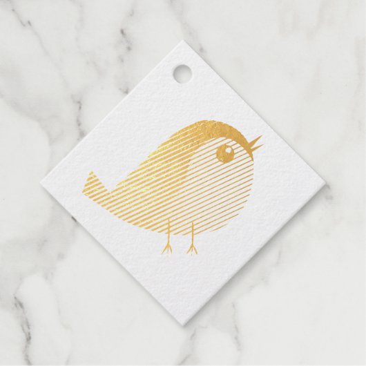 Folie-avor-tag Bedankjes Labels (Voorkant)