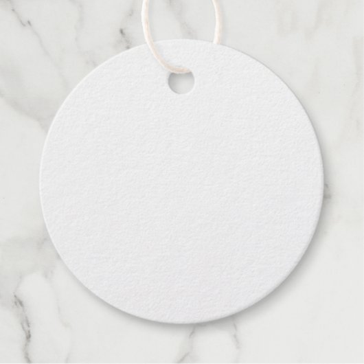 Folie-avor-tag Bedankjes Labels (Voorkant)