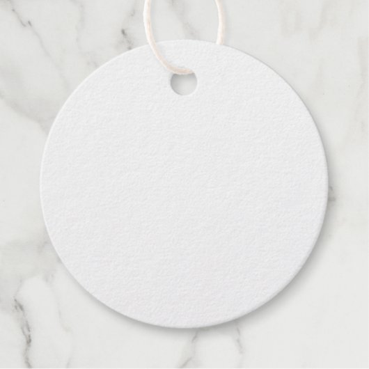 Folie-avor-tag Bedankjes Labels (Voorkant)