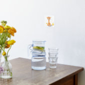 Folie Baby Giraffe afdrukken Folie Afdrukken (Laag (Keuken))