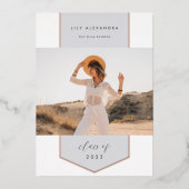 Folie banner | Aankondiging foto-Afstuderen (Voorkant)