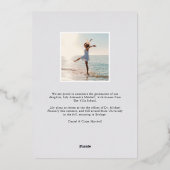 Folie banner | Aankondiging foto-Afstuderen (Achterkant)