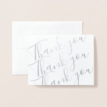 Folie Bedankt Opmerking Kaart