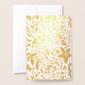 Folie Berries Foliage Merry kerstfoto Thema Folie Kaarten (Met envelop)